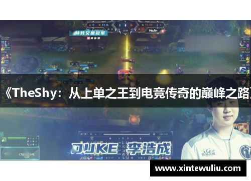 《TheShy:从上单之王到电竞传奇的巅峰之路》 《TheShy:从上单之王到电竞传奇的巅峰之路》